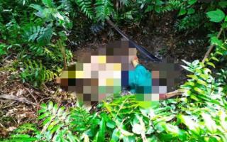Tanpa Busana, Mayat Wanita Ditemukan Membusuk di Kebun Sawit Desa Lubuk Sakat Kampar