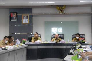 Dipimpin Sekda, Pemkab Bengkalis Gelar Rakor Pencapaian Target MCP KPK Tahun 2022