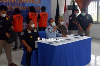 Imigrasi Siak Tangkap 5 Orang WNA Ilegal Asal Filipina