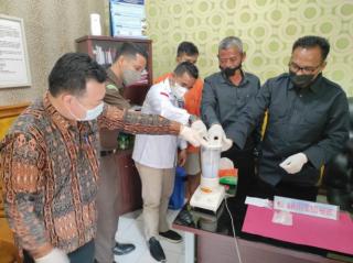 Polres Kampar Musnahkan Narkotika Jenis Sabu Seberat 21,44 Gram