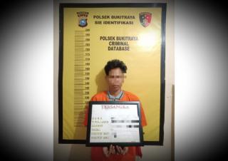 Pemuda Ini Dijemput Polsek Bukitraya Usai Bobol Bengkel Motor Pakai Kunci Duplikat