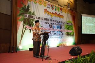 Gubri Kukuhkan Pengurus Kerukunan Keluarga Indragiri Hilir