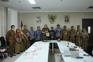 Tertarik Program siDIVA, DPP Barito Kuala Kalsel Sambangi Disketapang Pekanbaru 