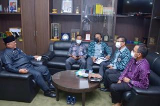 Pemkab Kampar Terima Kunker Tim Balai Bahasa Provinsi Riau