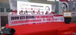 Delapan Organ Relawan di Riau, Satu Komando Bersama Jokowi 2024