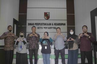Dua Dinas di Pariaman Belajar Penataan Arsip Ke Dispusip Pekanbaru