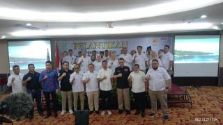Dilantik Komjen Purn Oegroseno, Dedi Harianto Lubis Resmi Jadi Ketua PTMSI Riau