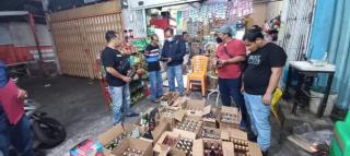 Jelang Ramadan, Tim Polda Riau Sita Ribuan Miras Berbagai Merek 