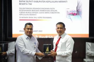 Pemkab Meranti dan Bank Riau Kepri Jalin MoU Pinjaman Tanpa Bunga