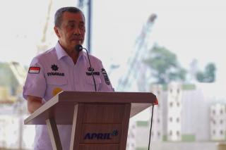 APRIL Bangun Rp33,4 T Pabrik Paperboard, Gubri: Sumbangsih 50 Persen Investasi Riau