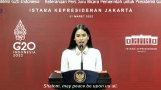 Aktris Maudy Ayunda Ditunjuk Jadi Jubir Pemerintah di Presidensi G20 Indonesia