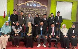 Dilantik Rektor Syafi
