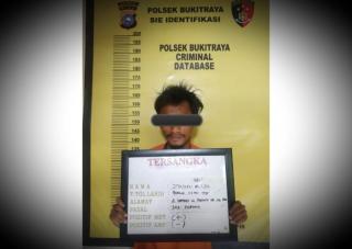 Jambret Handphone ABG di Pekanbaru, Buruh Asal Padang Ditangkap Polisi