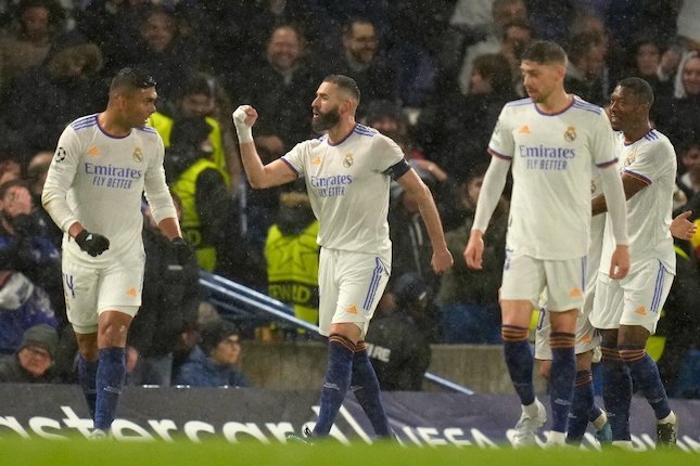 Karim Benzema Hattrick, Chelsea Dipermalukan Real Madrid dengan Skor 1-3