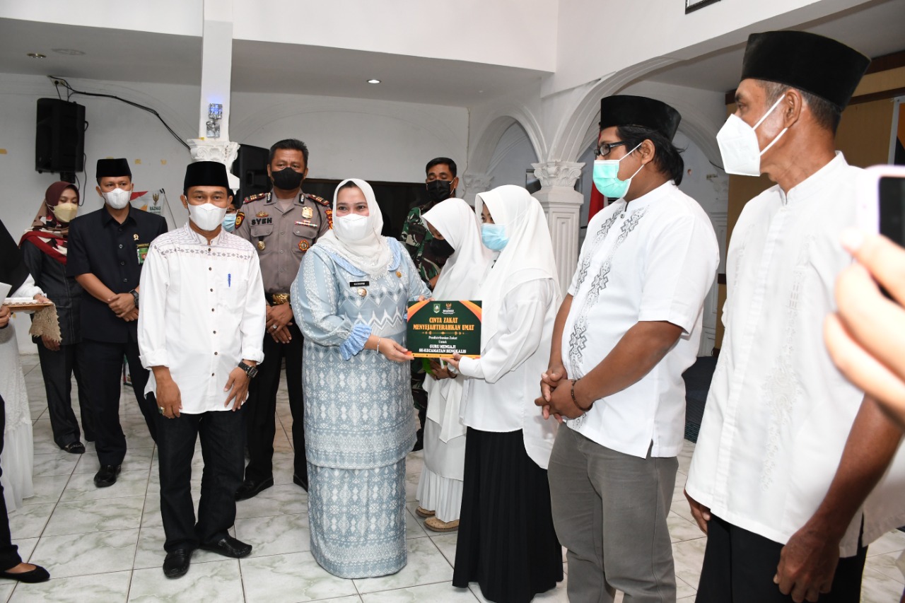 Bupati Kasmarni Apresiasi Baznas Bengkalis, Tahun Ini Kasih Target Rp 10 Miliar