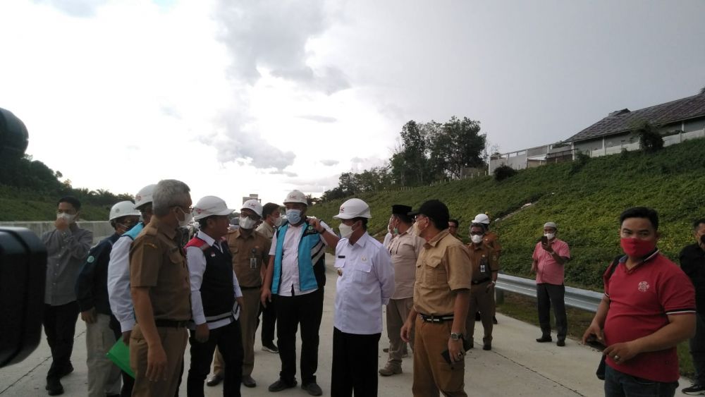 Memasuki Tahap Finishing, Tol Pekanbaru-Bangkinang Gratis Selama Uji Coba