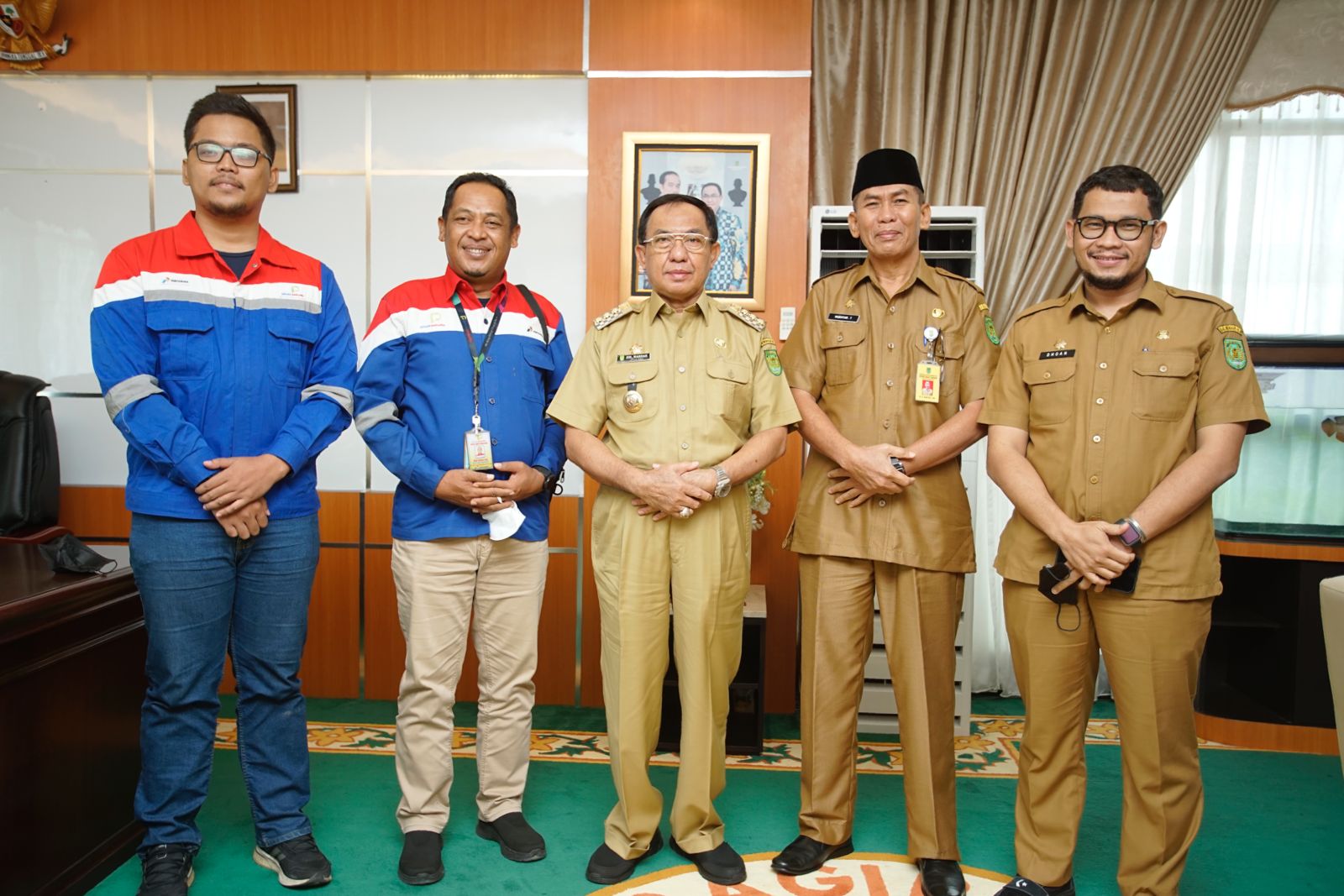 Bupati Wardan Apresiasi Pembangunan TBBM Milik PT Elnusa Petrofin di Kecematan Kempas