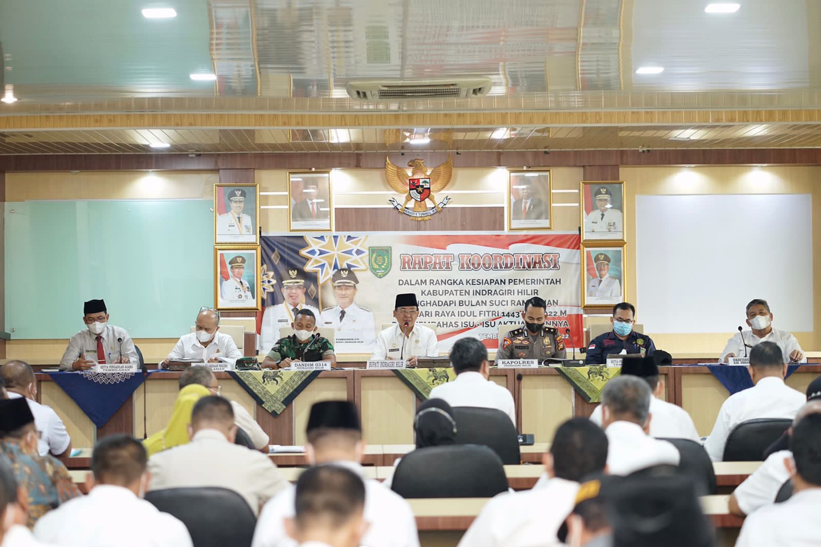 Bahas Isu-isu Aktual Jelang Lebaran, Bupati Wardan Gelar Rapat Forkopimda