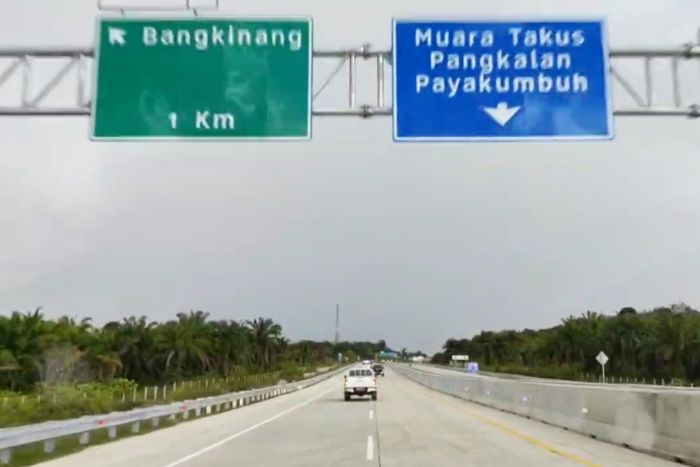 Tol Pekanbaru-Bangkinang Dibuka pada 26 April 2022