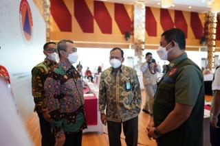 Bertemu BNPB, Gubri Laporkan Kesiapan Riau Hadapi Karhutla