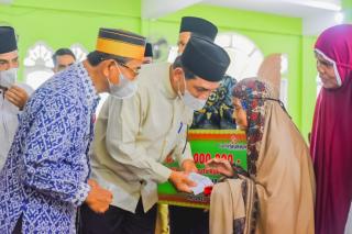 Masyarakat Lubuk Agung Sambut Gembira Tim Safari Ramadan Pemkab Kampar
