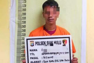 Pemuda Siak Hulu ini Bawa Kabur 25 Besi Tower Sutet Milik PLN