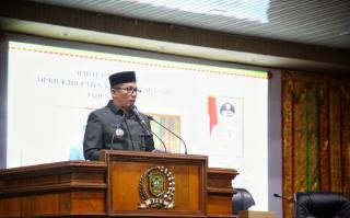 Bupati Meranti Sampaikan Laporan Pertanggungjawaban ke DPRD