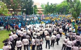 Demo Mahasiswa Teriak Harga Sembako, Minyak Goreng, BBM, Pajak dan Keadilan