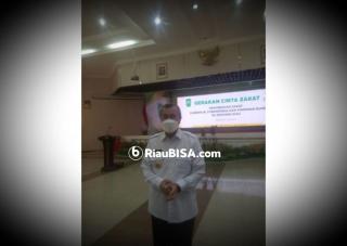 Gerakan Cinta Zakat, Baznas Riau Kumpulkan Rp 97 Juta Lebih