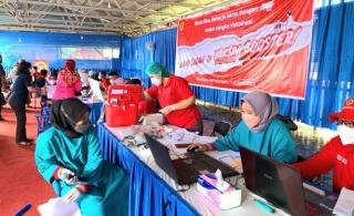Gratis! BIN dan JNE Gelar Vaksinasi Booster 600 Orang, Kabinda Riau: Ibarat 2 Sehat 3 Sempurna