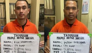 Polisi Tangkap Putra Siregar dan Rico Valentino, Langsung Jadi Tersangka Kasus Pengeroyokan Nuralamsyah