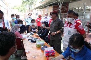 BIN dan Kanwil Kemenkumham Riau Vaksinasi 1.308 Warga Binaan Lapas Kelas II A Pekanbaru