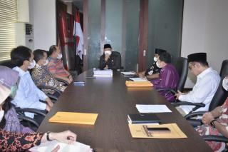 Usai Melakukan Pemeriksaan Tim BPK-RI Perwakilan Propinsi Riau Pamit Ke Bupati Kampar