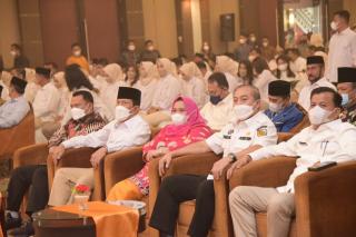 Bupati Kasmarni Hadiri Pelantikan DPD Partai Gerindra Provinsi Riau