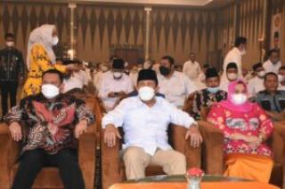 Bupati Kampar Hadiri Langsung Pelantikan DPD Gerindra Riau