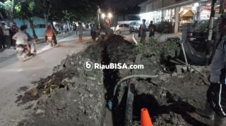 Jalan Hancur, Forum RT/RW Tirta Siak Tuntut Proyek Galian Pipa PDAM Pekanbaru