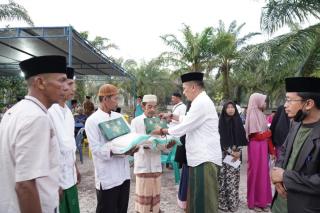 Safari Ramadan di Tanjung Padang, Bupati Adil Minta Doakan Meranti