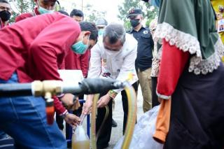 Pasar Murah HBKN di Pekanbaru, Warga Mengaku Sangat Terbantu