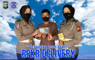 Satlantas Polres Inhil Luncurkan Program Unggulan BPKB Delivery