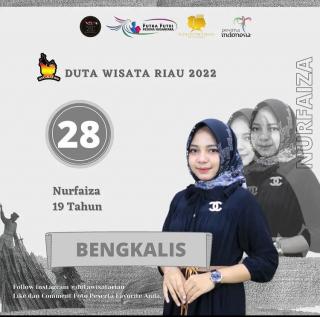 Maju di Ajang Pemilihan Duta Wisata Riau, Nurfaiza Minta Dukungan Masyarakat Bengkalis