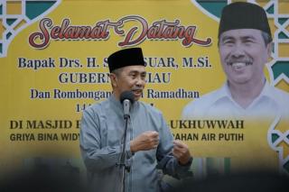 Wujudkan Remaja Masjid Entrepreneur, Gubri: Kami Siap Mendukung