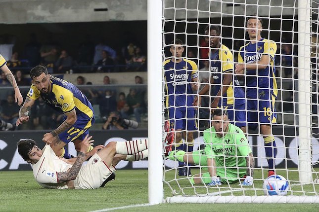 Hellas Verona Takluk dari AC Milan dengan Skor 1-3