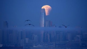Gerhana Bulan Total Blood Moon 15-16 Mei 2022, Ini Lokasinya