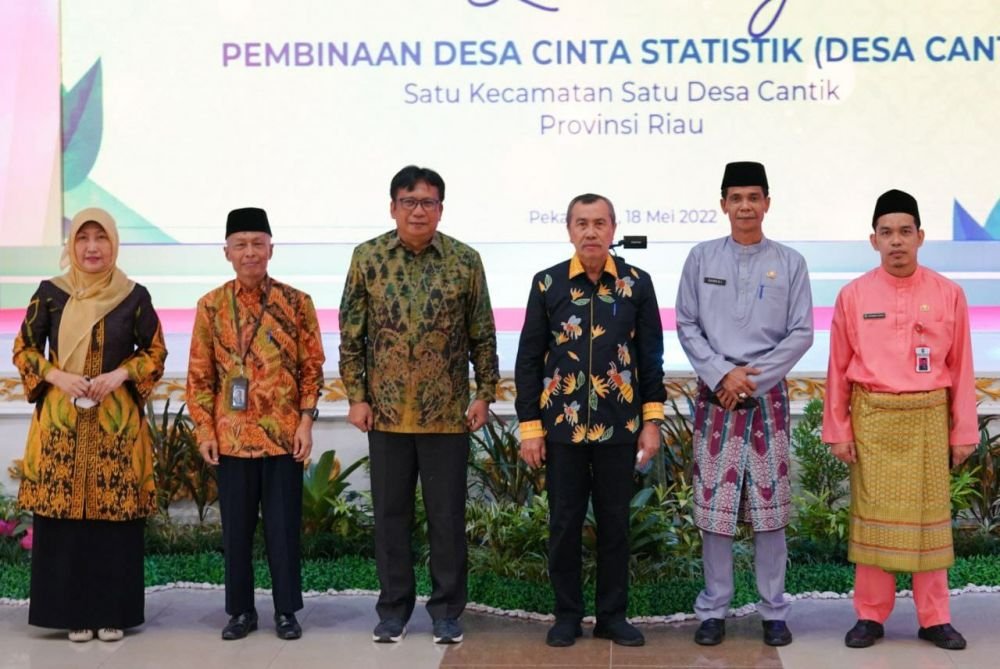 3 Desa di Riau Terpilih Dalam Program Desa Cinta Statistik Secara Nasional