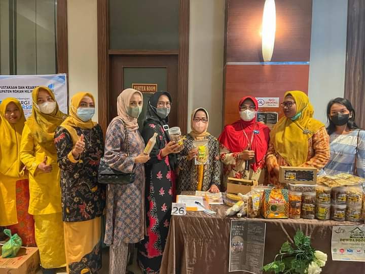 Olahan Biji Getah Khas Bengkalis Ini Digemari Pengunjung Pameran Arsip Nasional