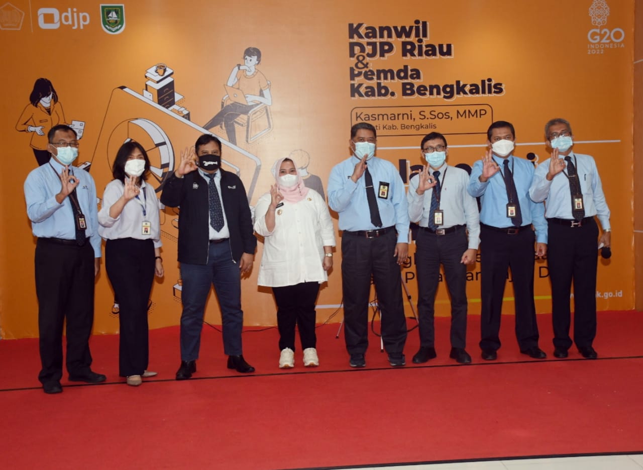Sambangi Kanwil DJP Riau, Bupati Kasmarni Jalin Kolaborasi Tingkatkan PAD dari Pajak Daerah