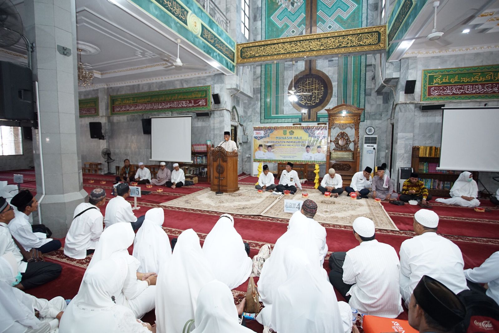 Bupati Wardan Buka Pelatihan Manasik Haji untuk 306 JCH Inhil