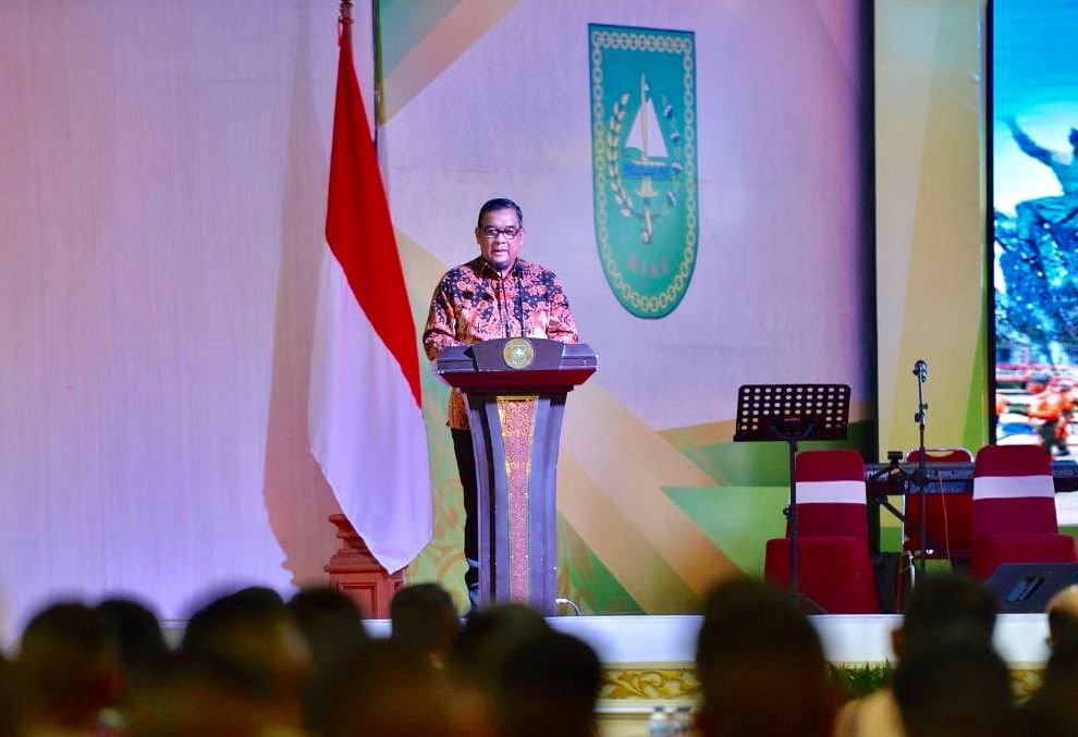 Silaturahmi Bersama Taruna AAU Tk.III, Wagubri: Ini Merupakan Suatu Kehormatan Bagi Provinsi Riau