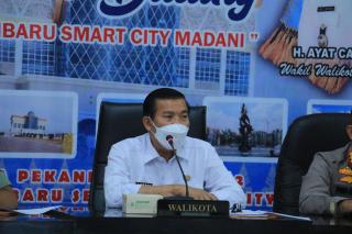 Walikota Pekanbaru Ingatkan Tetap Patuhi Prokes Saat Rayakan Idul Fitri