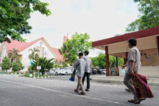 Begini Harmoni Toleransi Beragama saat Idulfitri di Pekanbaru Riau
